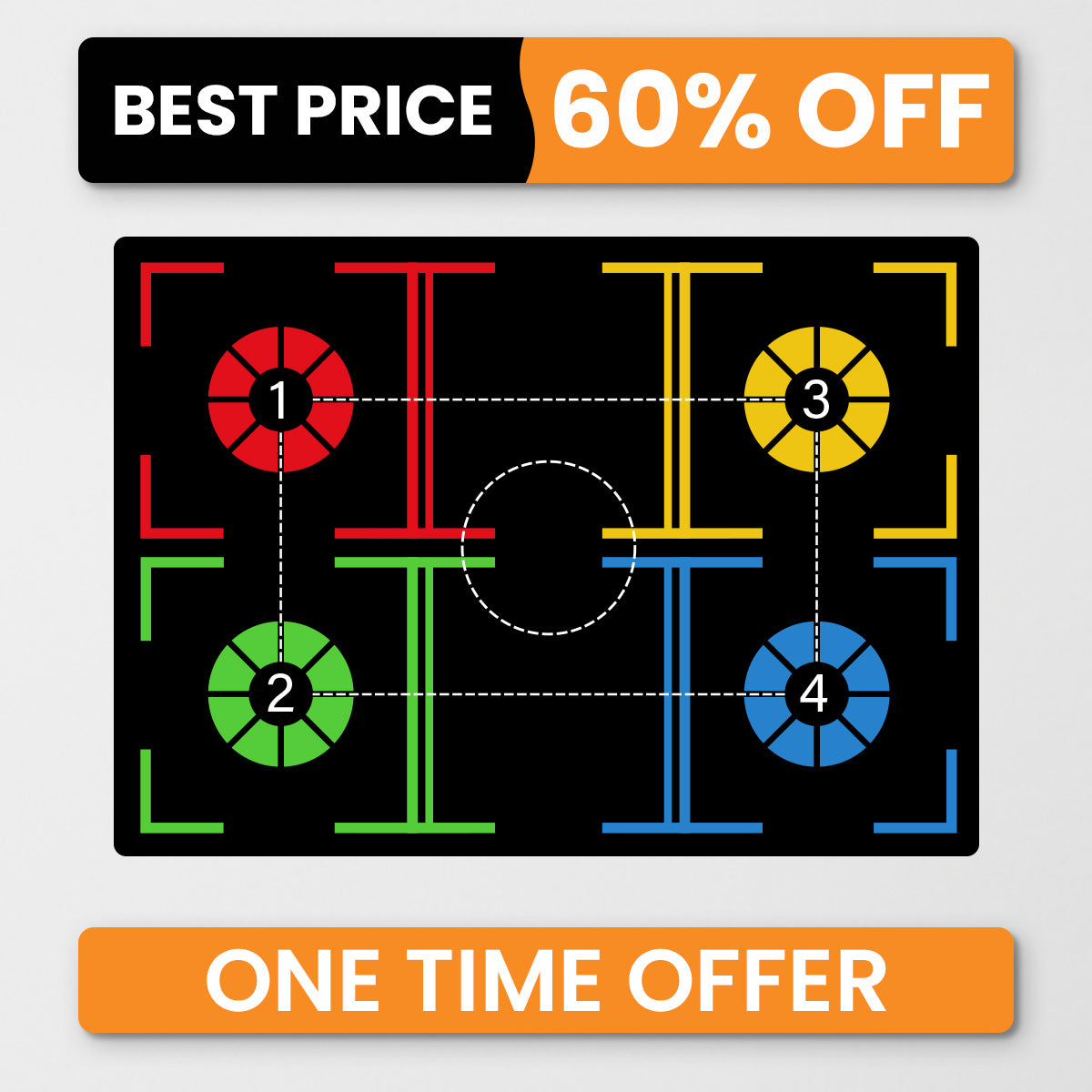 Basketball Training Mat - ONE TIME OFFER 60%