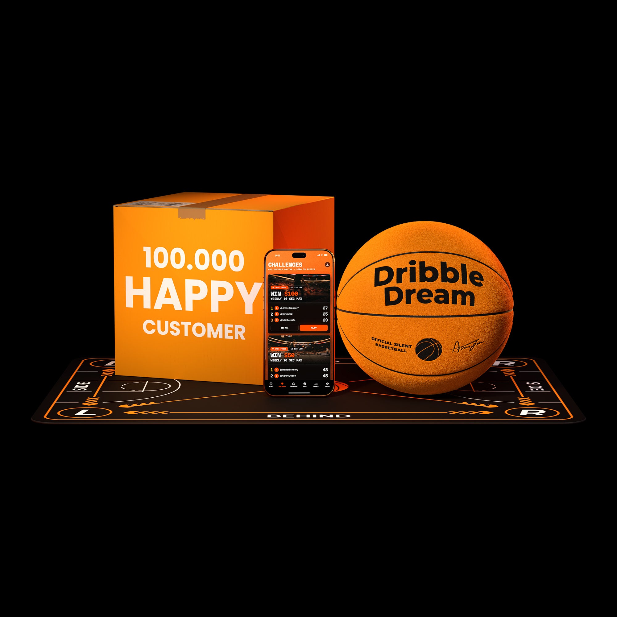 Silent Basketball | Quiet Indoor Foam Ball – DribbleDream