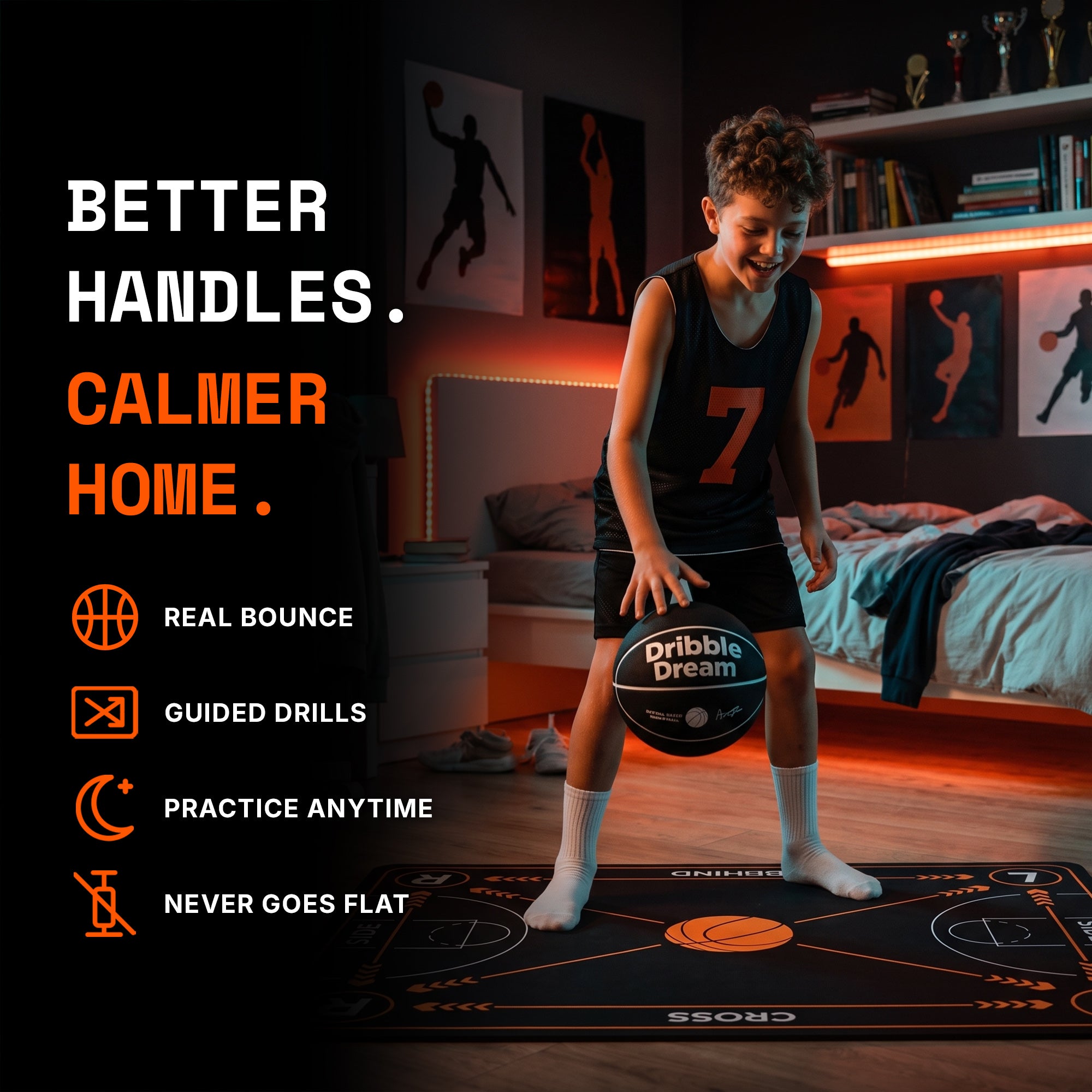 Black Silent Basketball, Limited Edition – DribbleDream